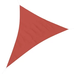 Sonnensegel Dreieck 3 x 3 x 3 m rot