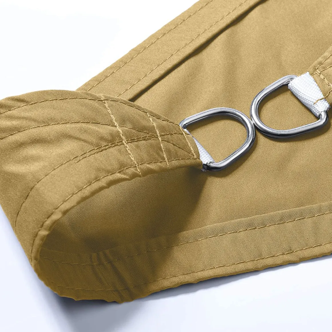 Sonnensegel Polyester Dreieck 3.6 x 3.6 x 3.6 m beige