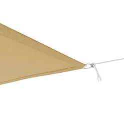Sonnensegel Polyester Dreieck 3 x 3 x 3 m beige