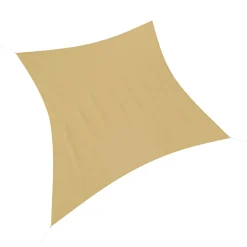 Sonnensegel Polyester Quadrat 3.6 x 3.6 m beige