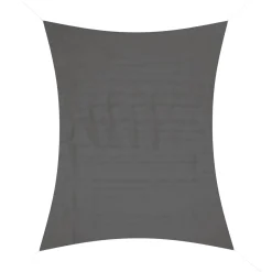 Sonnensegel Polyester 4 x 6 m anthrazit