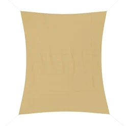 Sonnensegel Polyester 3 x 4 m beige