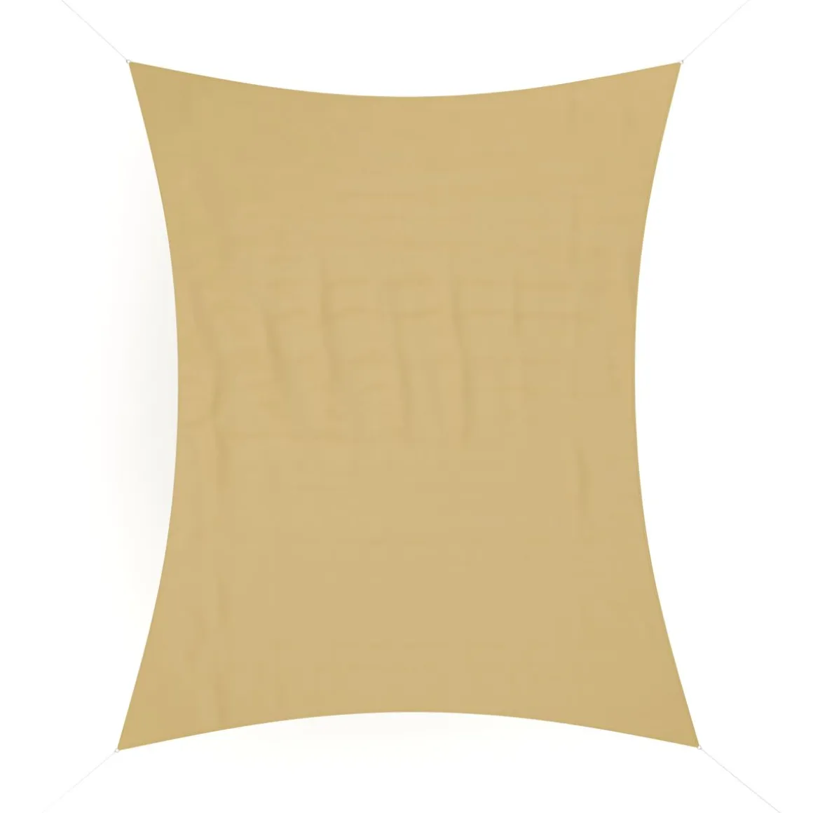 Sonnensegel Polyester 4 x 6 m beige