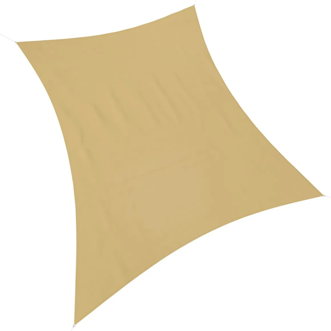 Sonnensegel Polyester 4 x 6 m beige