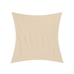 Sonnensegel Quadrat 3.6 x 3.6 m beige