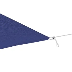 Sonnensegel Quadrat 3.6 x 3.6 m blau