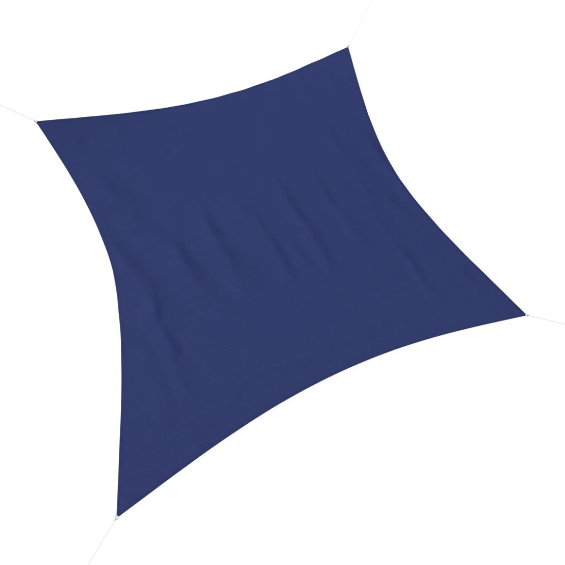 Sonnensegel Quadrat 5 x 5 m blau