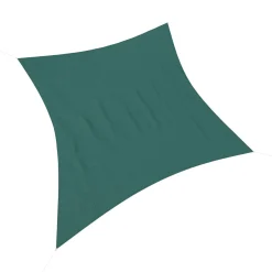 Sonnensegel Quadrat 3 x 3 m grün