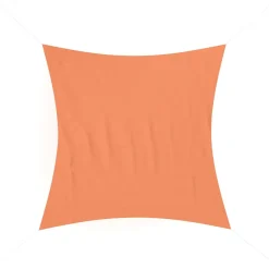 Sonnensegel Quadrat 3 x 3 m orange