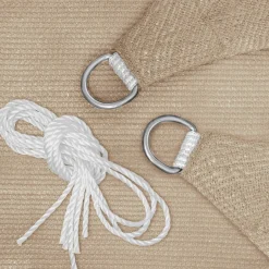 Sonnensegel 3 x 4 m beige