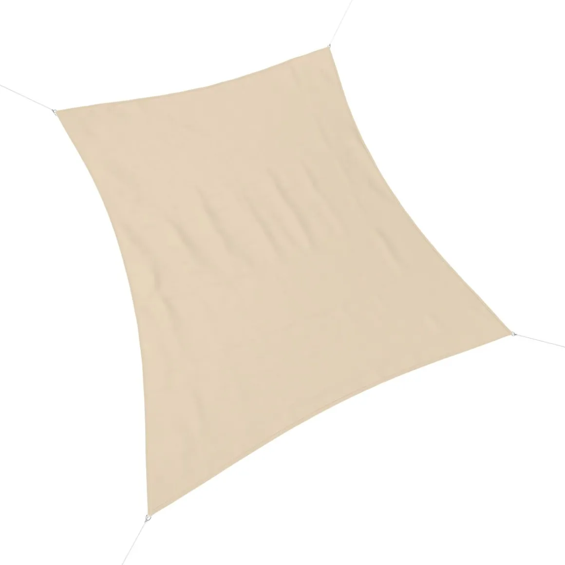 Sonnensegel 6.1 x 4.8 m beige | GONSER.CH