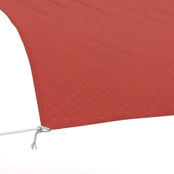 Sonnensegel 3 x 4 m rot