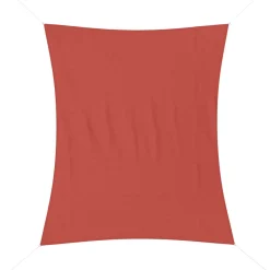 Sonnensegel 3 x 4 m rot