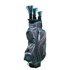 SPALDING SX35 Damen Golf Komplettset Graphit Rechtshänder 15-teilig schwarz