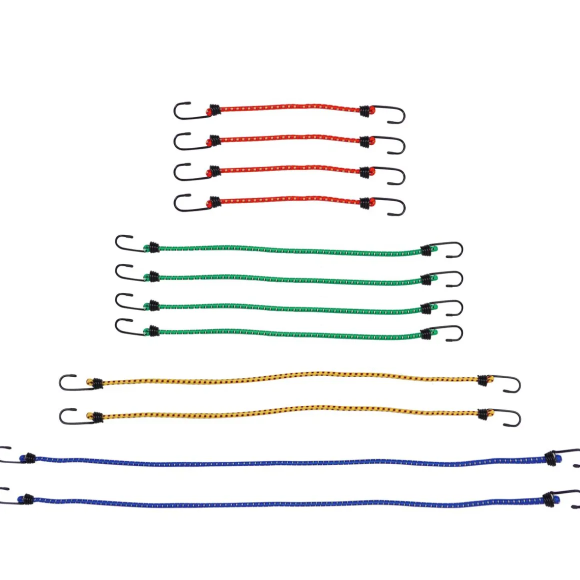 Spanngummi 12er Set 30 - 95 cm