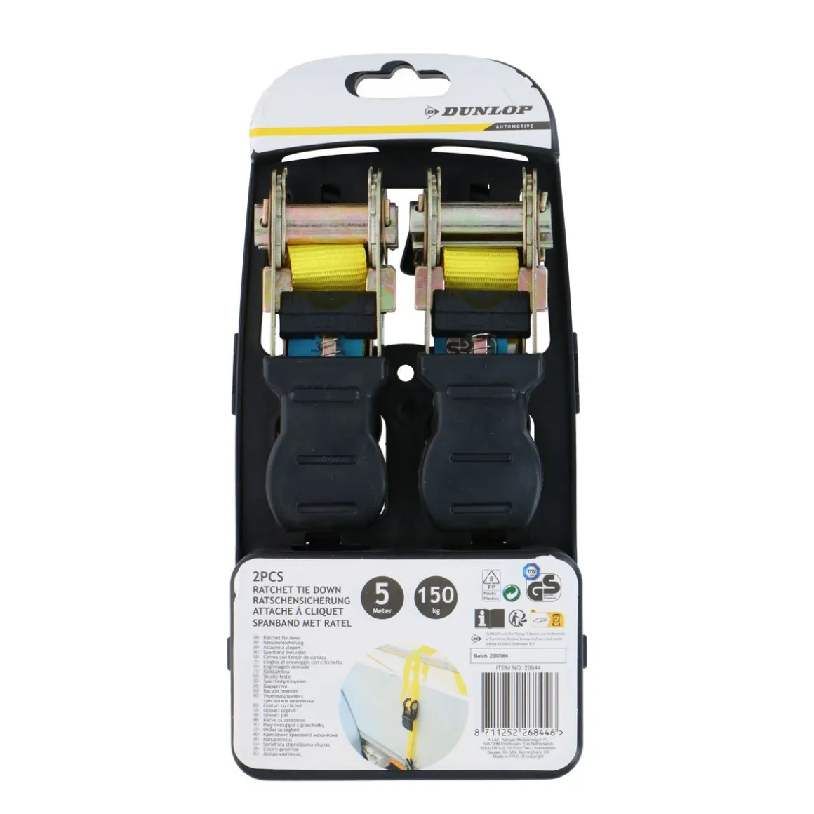 Spanngurt mit Ratsche 2er Set 150 kg