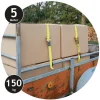 Spanngurt Set 4-teilig 5 m