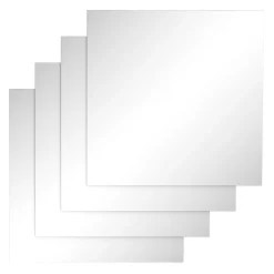 Spiegel Fliesen 4er Set 35 x 35 cm