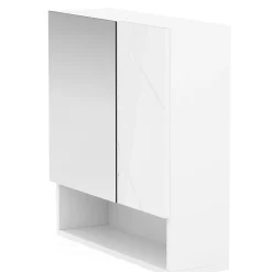 Spiegelschrank Bad AQUALIA 54 x 17 x 55 cm weiss