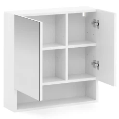 Spiegelschrank Bad AQUALIA 54 x 17 x 55 cm weiss