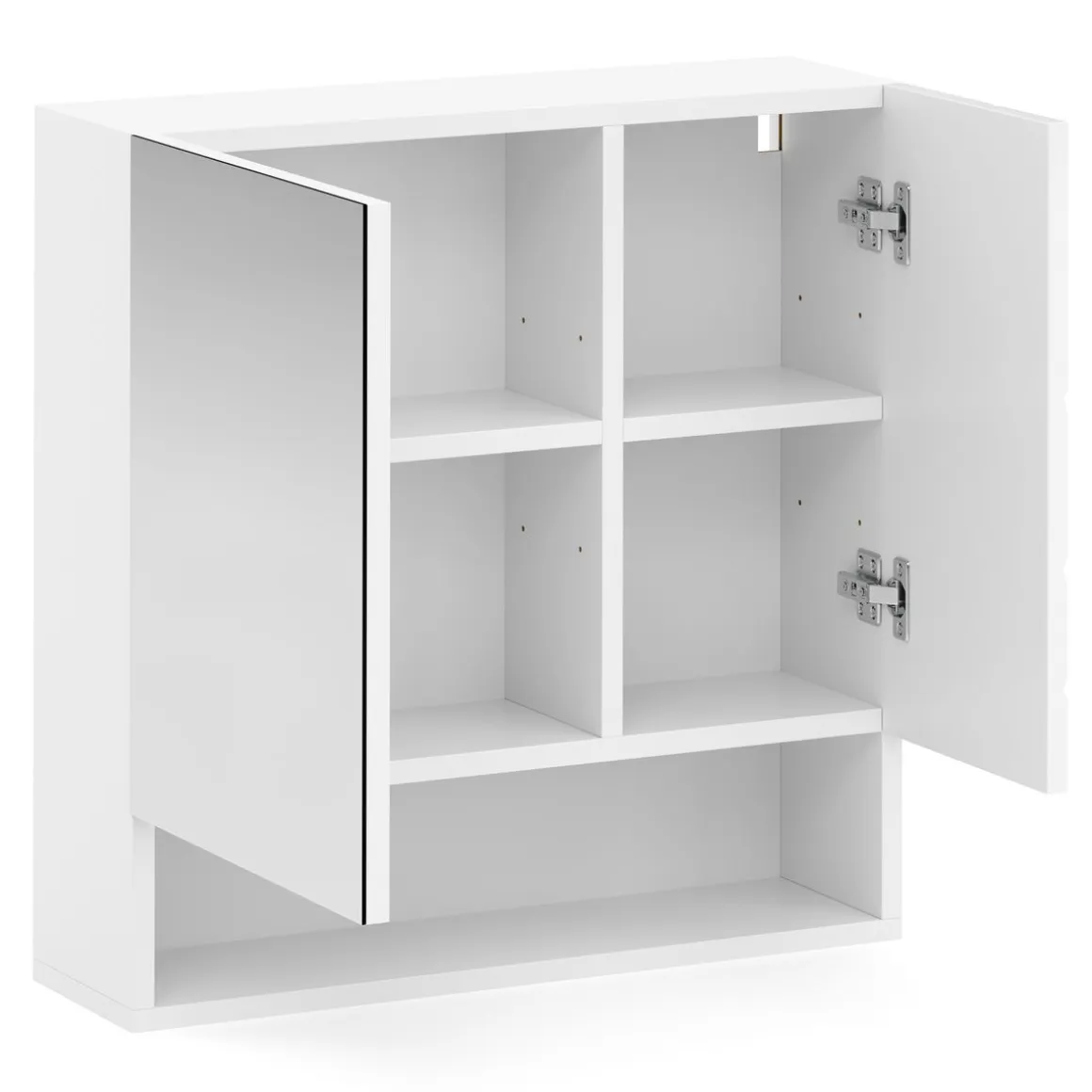 Spiegelschrank Bad AQUALIA 54 x 17 x 55 cm weiss