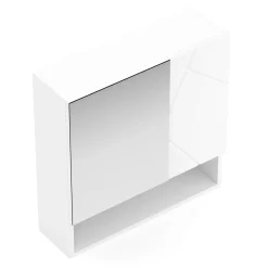 Spiegelschrank Bad AQUALIA 54 x 17 x 55 cm weiss
