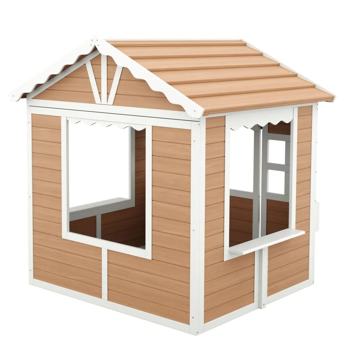 Spielhaus HOUSE Holz 123 x 106 x 125 cm