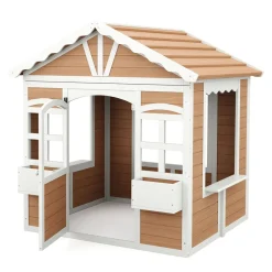 Spielhaus HOUSE Holz 123 x 106 x 125 cm