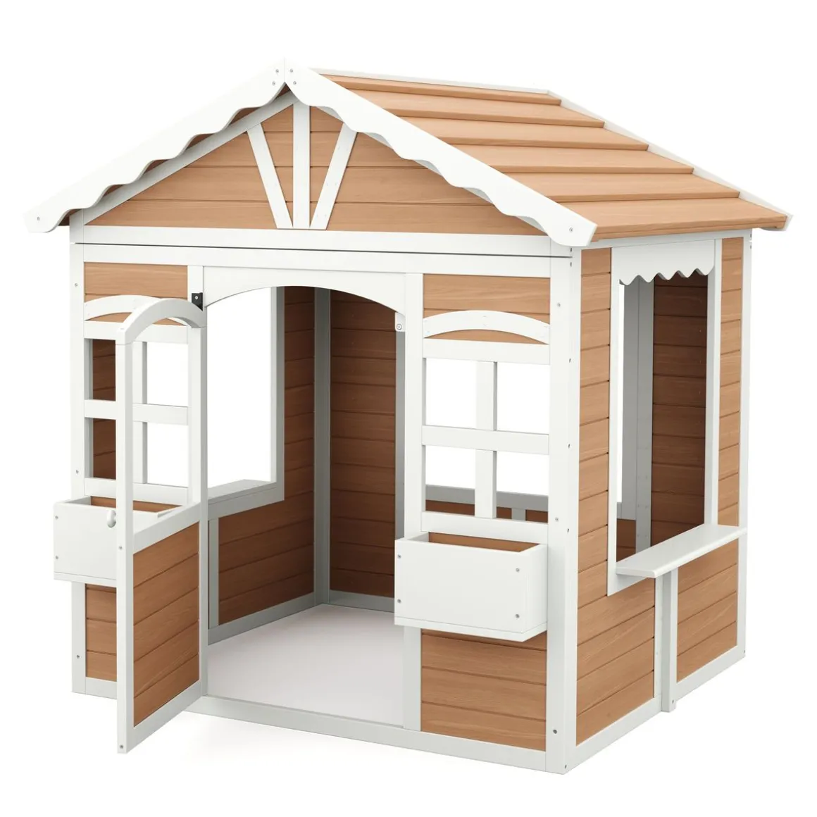 Spielhaus HOUSE Holz 123 x 106 x 125 cm