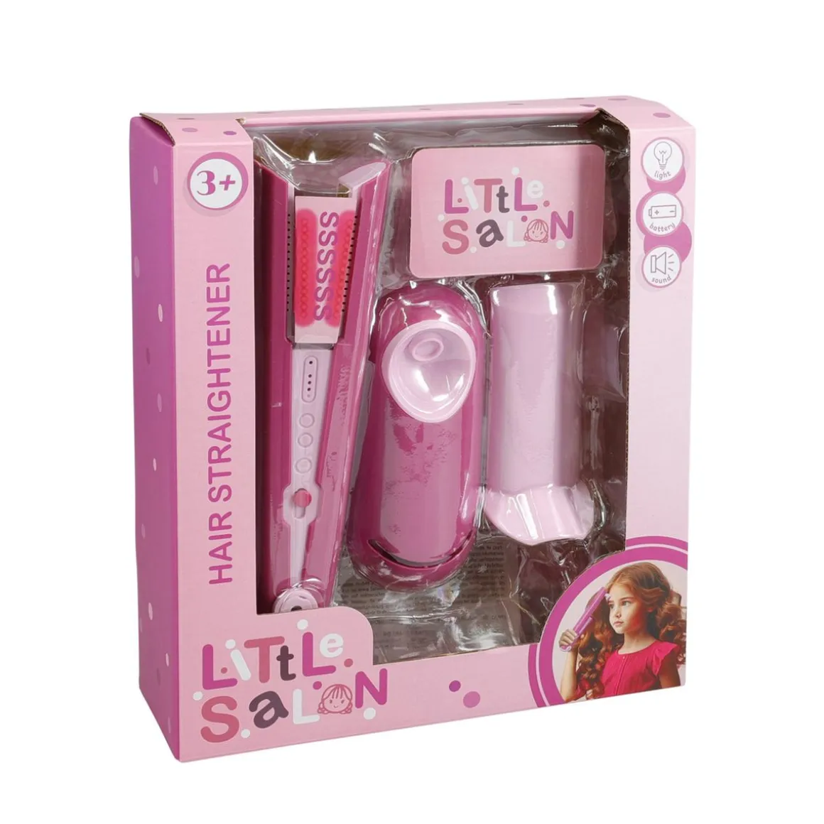 Spielset Glätteisen Haarstyling 6-teilig