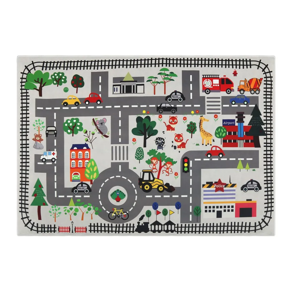 Spielteppich ROAD 200 x 140 cm