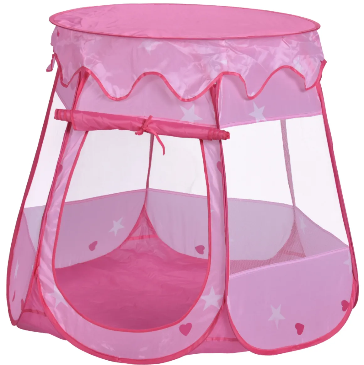 Spielzelt Bällebad pink