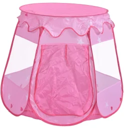 Spielzelt Bällebad pink