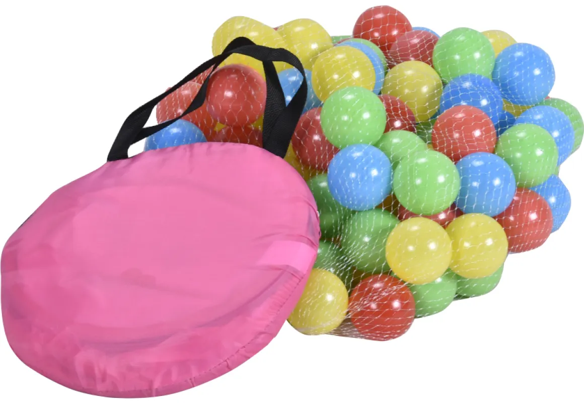 Spielzelt Bällebad pink