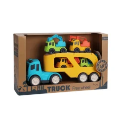 Spielzeugauto Set LKW 5-teilig bunt
