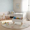 Spielzeugkiste DREAMYCLOUD 58 x 46 x 28 cm weiss/natur