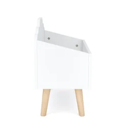 Spielzeugkiste DREAMYCLOUD 58 x 46 x 28 cm weiss/natur