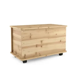 Spielzeugkiste Holz 73 x 40 x 43 cm natur