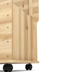 Spielzeugkiste Holz 73 x 40 x 43 cm natur