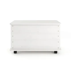 Spielzeugkiste Holz 73 x 40 x 43 cm weiss