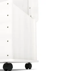 Spielzeugkiste Holz 73 x 40 x 43 cm weiss