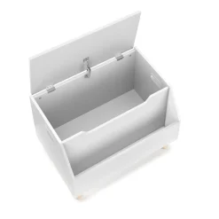 Spielzeugkiste mit Frontablage 60 x 40 x 43 cm weiss