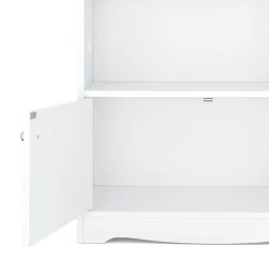 Spielzeugregal Haus DREAMYSTAR 62 x 115 cm weiss/grau