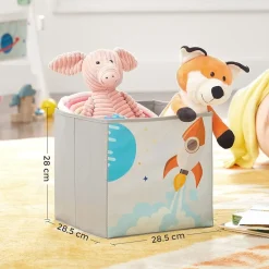 Spielzeugregal Kinderzimmer TINO weiss