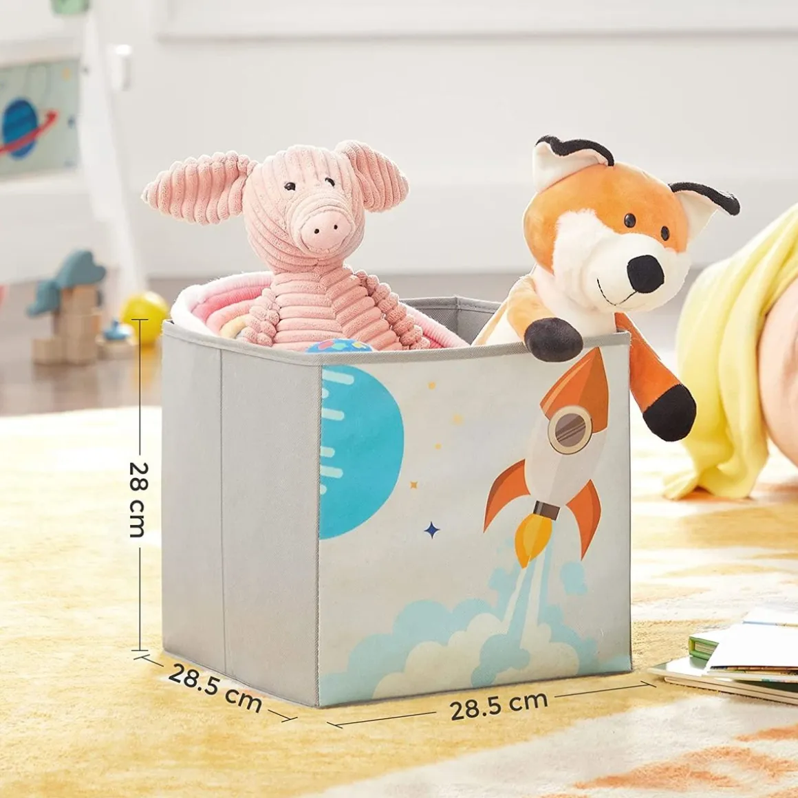 Spielzeugregal Kinderzimmer TINO weiss