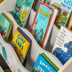Spielzeugregal Kinderzimmer TINO weiss