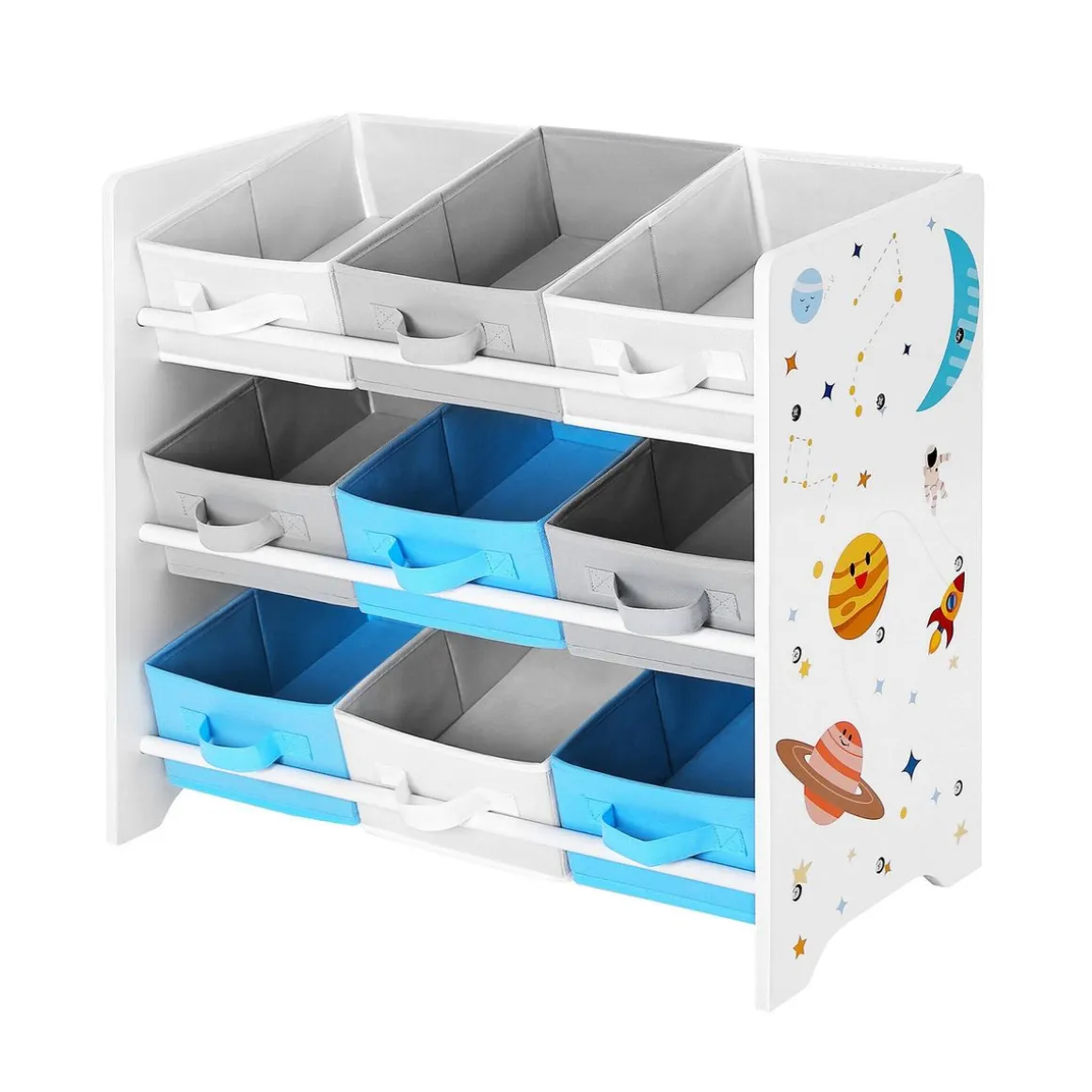 Spielzeugregal Kinderzimmer LILO weiss