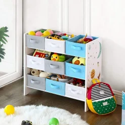 Spielzeugregal Kinderzimmer LILO weiss