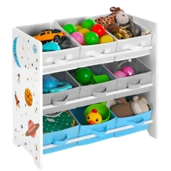 Spielzeugregal Kinderzimmer LILO weiss