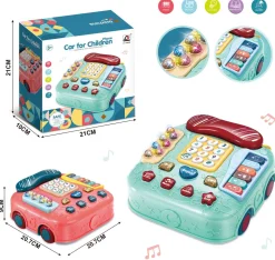 Spielzeug Telefon multifunktional rot